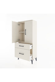 Hyperion Dolap 2 Raflı 2 Çekmeceli 2 Kapaklı 60x44x134 - S50M063V1B