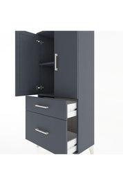 Hyperion Dolap 2 Raflı 2 Çekmeceli 2 Kapaklı 60x44x134 - S50M063V5B