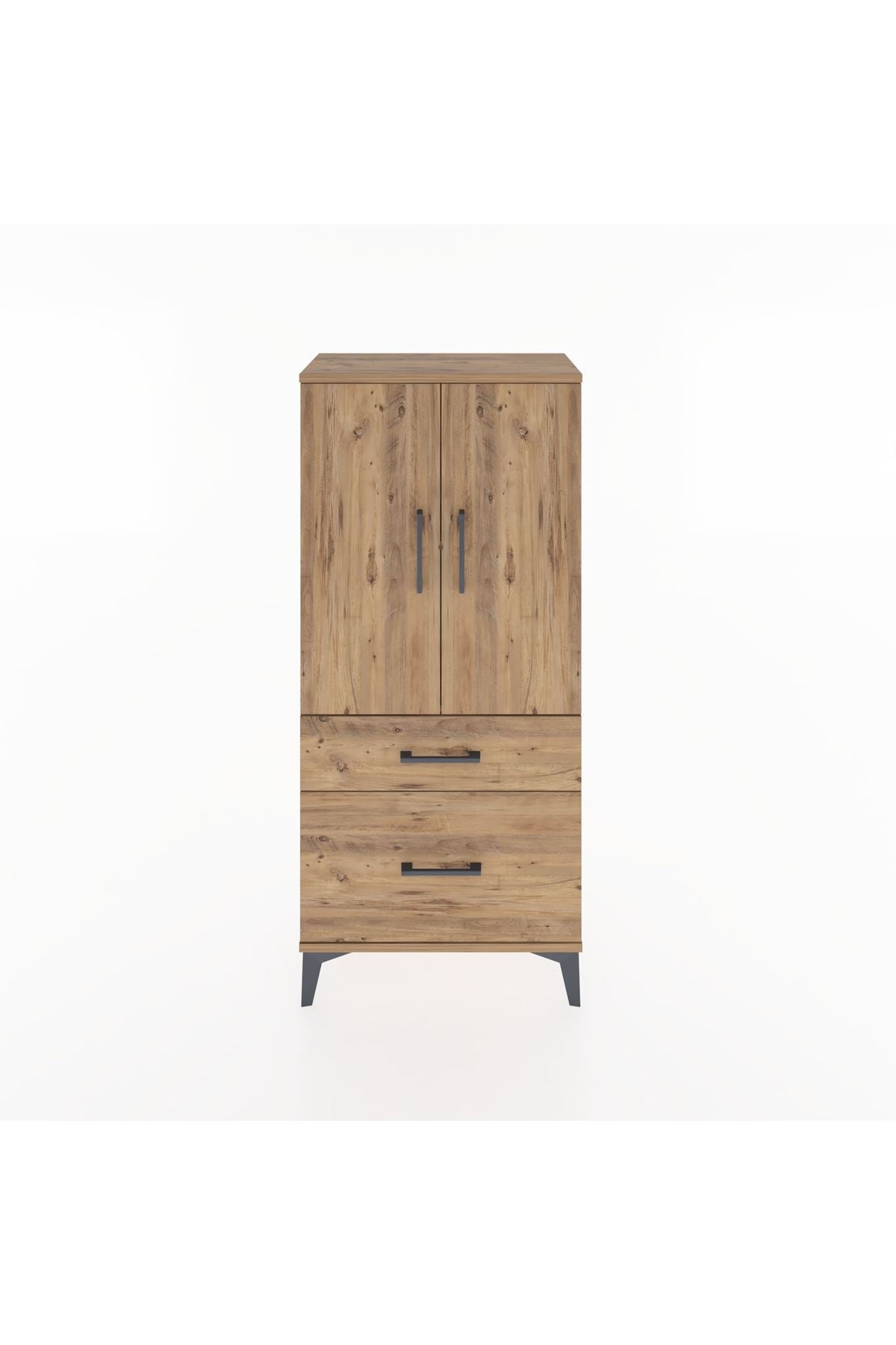 Hyperion Dolap 2 Raflı 2 Çekmeceli 2 Kapaklı 60x44x134 - S50M063V9B