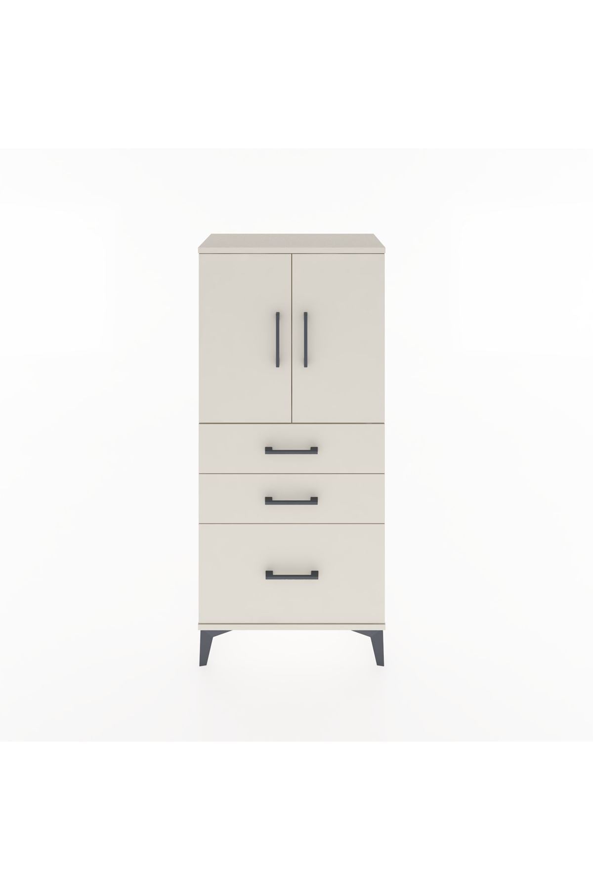 Hyperion Dolap 2 Raflı 3 Çekmeceli 2 Kapaklı 60x44x134 - S50M064V1B