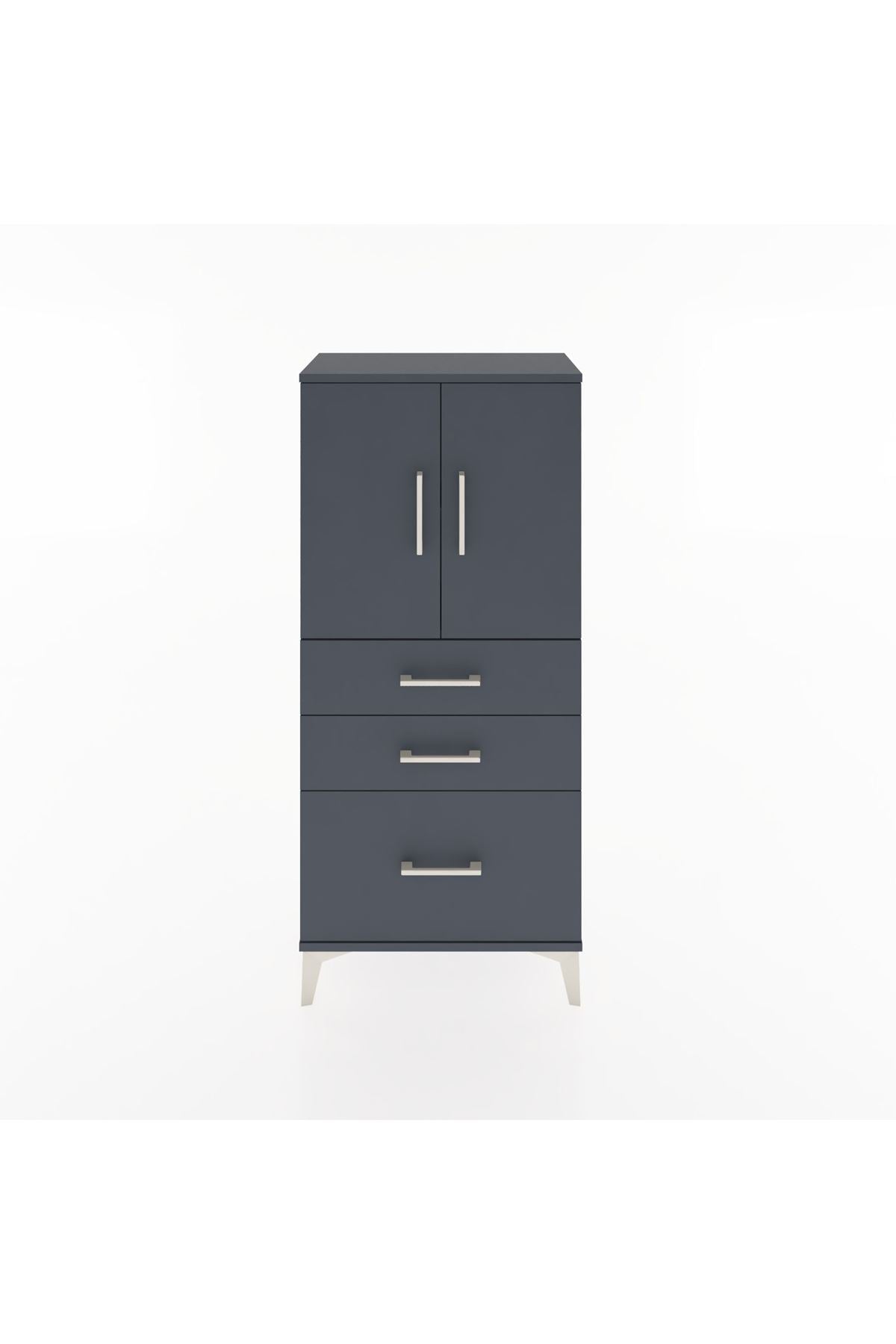Hyperion Dolap 2 Raflı 3 Çekmeceli 2 Kapaklı 60x44x134 - S50M064V5B