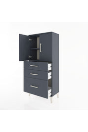 Hyperion Dolap 2 Raflı 3 Çekmeceli 2 Kapaklı 60x44x134 - S50M064V5B