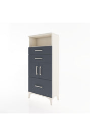 Hyperion Dolap 2 Raflı 3 Çekmeceli 2 Kapaklı 60x44x134 - S50M065V2B