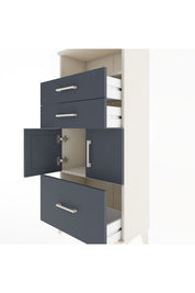 Hyperion Dolap 2 Raflı 3 Çekmeceli 2 Kapaklı 60x44x134 - S50M065V2B