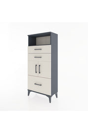 Hyperion Dolap 2 Raflı 3 Çekmeceli 2 Kapaklı 60x44x134 - S50M065V4B