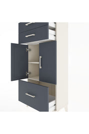 Hyperion Dolap 2 Raflı 3 Çekmeceli 2 Kapaklı 60x44x134 - S50M066V2B