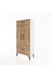 Hyperion Dolap 2 Raflı 3 Çekmeceli 2 Kapaklı 60x44x134 - S50M066V3B