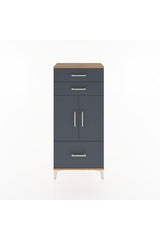 Hyperion Dolap 2 Raflı 3 Çekmeceli 2 Kapaklı 60x44x134
