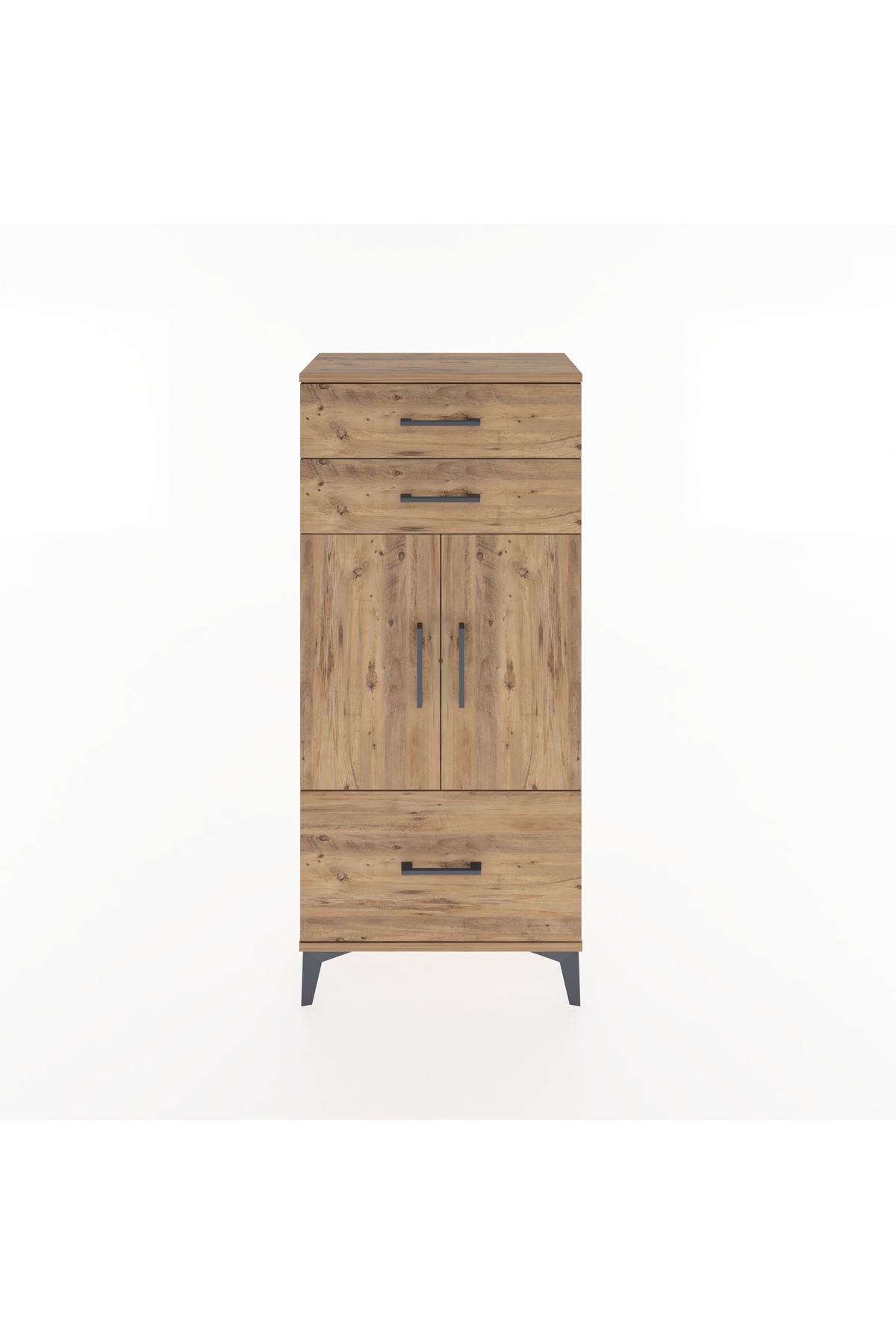 Hyperion Dolap 2 Raflı 3 Çekmeceli 2 Kapaklı 60x44x134 - S50M066V9B