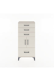 Hyperion Dolap Tek Raflı 4 Çekmeceli 2 Kapaklı 60x44x134 - S50M068V1B