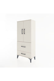 Hyperion Dolap Tek Raflı 2 Çekmeceli 2 Kapaklı 60x44x134 - S50M069V1B