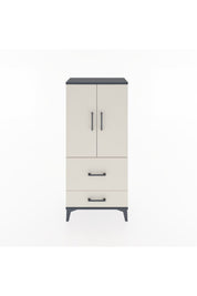 Hyperion Dolap Tek Raflı 2 Çekmeceli 2 Kapaklı 60x44x134 - S50M069V4B
