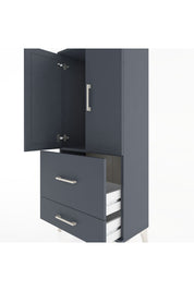 Hyperion Dolap Tek Raflı 2 Çekmeceli 2 Kapaklı 60x44x134 - S50M069V5B