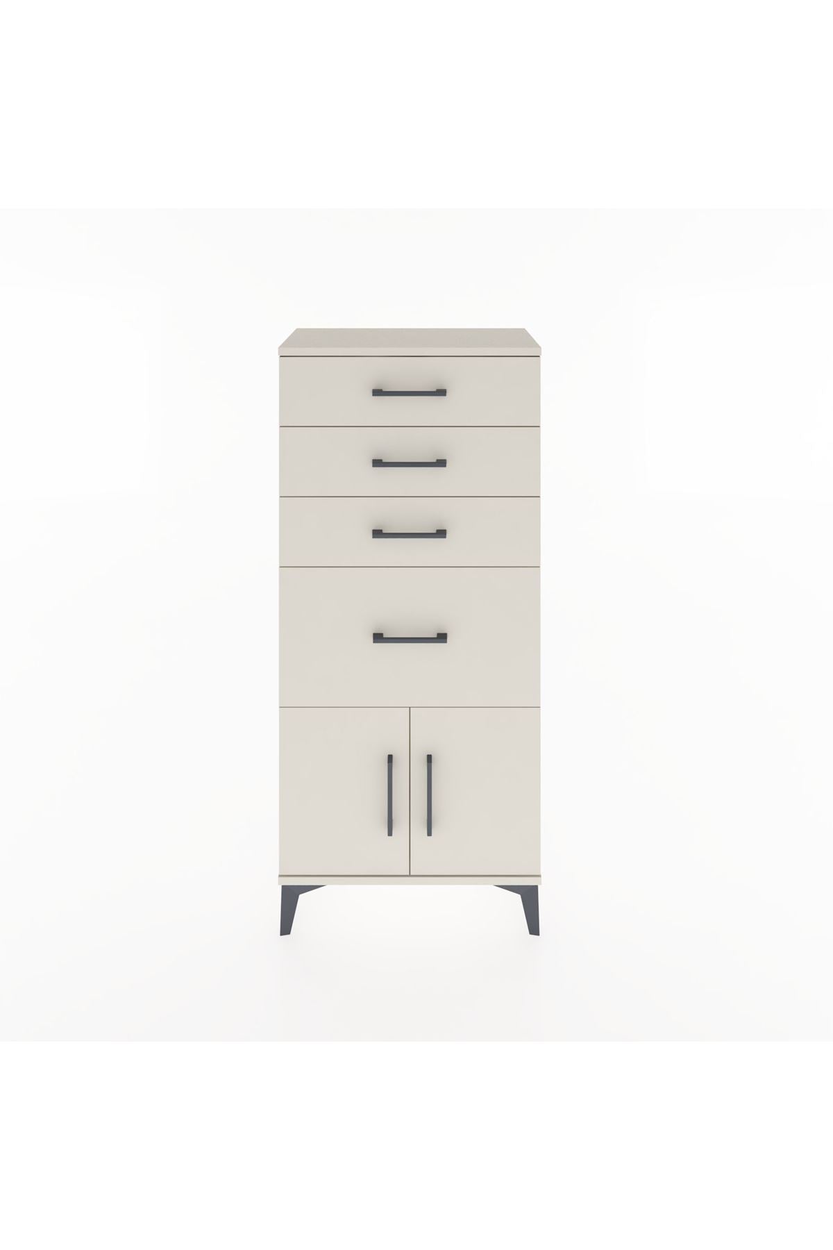 Hyperion Dolap 4 Çekmeceli 2 Kapaklı 60x44x134 - S50M075V1B