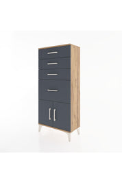 Hyperion Dolap 4 Çekmeceli 2 Kapaklı 60x44x134 - S50M075V8B