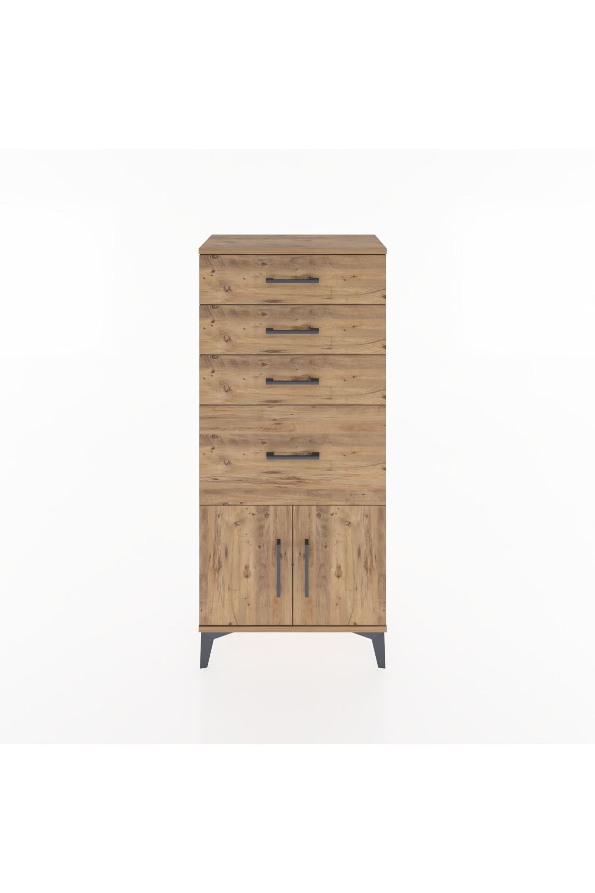 Hyperion Dolap 4 Çekmeceli 2 Kapaklı 60x44x134 - S50M075V9B