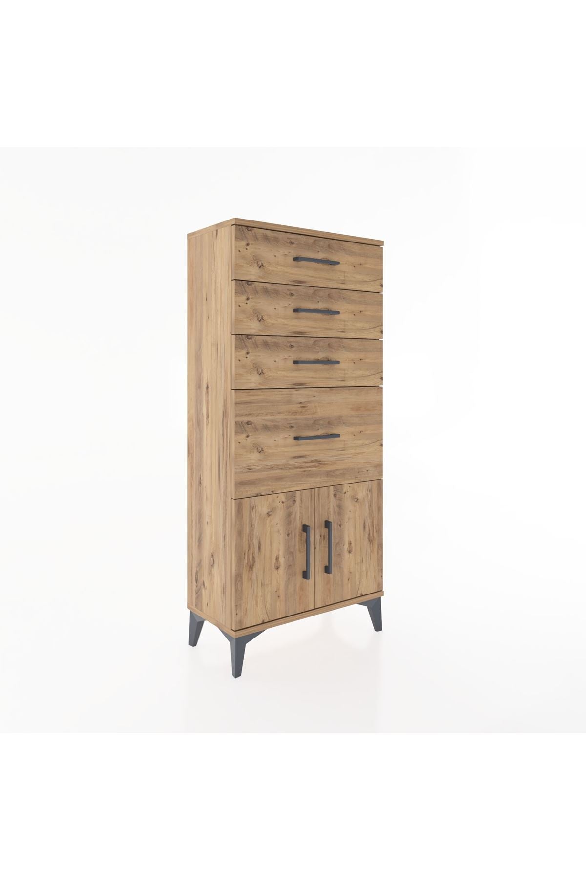 Hyperion Dolap 4 Çekmeceli 2 Kapaklı 60x44x134 - S50M075V9B