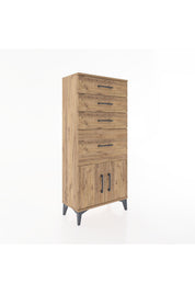 Hyperion Dolap 4 Çekmeceli 2 Kapaklı 60x44x134 - S50M075V9B