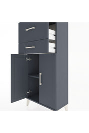 Hyperion Dolap Tek Raflı 2 Çekmeceli 2 Kapaklı 60x44x134 - S50M076V5B