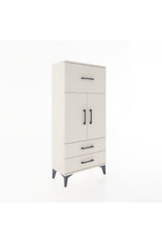 Hyperion Dolap 2 Raflı 3 Çekmeceli 2 Kapaklı 60x44x134 - S50M079V1B