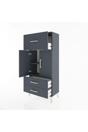 Hyperion Dolap 2 Raflı 3 Çekmeceli 2 Kapaklı 60x44x134 - S50M079V5B