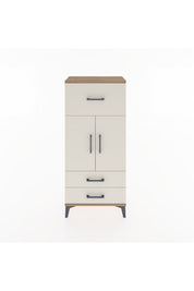 Hyperion Dolap 2 Raflı 3 Çekmeceli 2 Kapaklı 60x44x134 - S50M079V7B