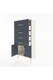 Hyperion Dolap 4 Çekmeceli 2 Kapaklı 60x44x134 - S50M080V2B