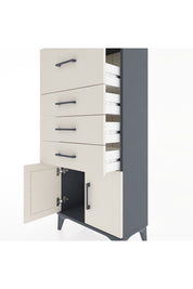 Hyperion Dolap 4 Çekmeceli 2 Kapaklı 60x44x134 - S50M080V4B