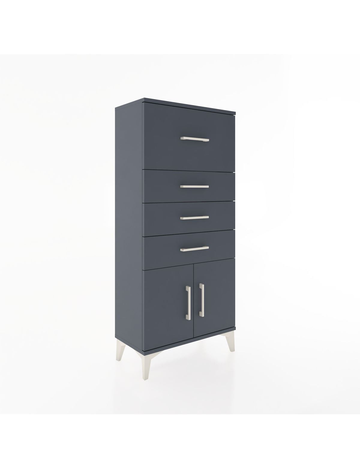 Hyperion Dolap 4 Çekmeceli 2 Kapaklı 60x44x134 - S50M080V5B