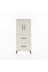 Hyperion Dolap Tek Raflı 2 Çekmeceli 2 Kapaklı 60x44x134
