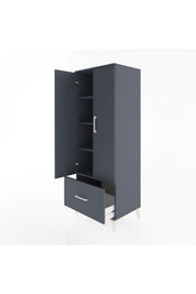 Hyperion Dolap 4 Raflı Tek Çekmeceli 2 Kapaklı 60x44x163 - S53M001V5B