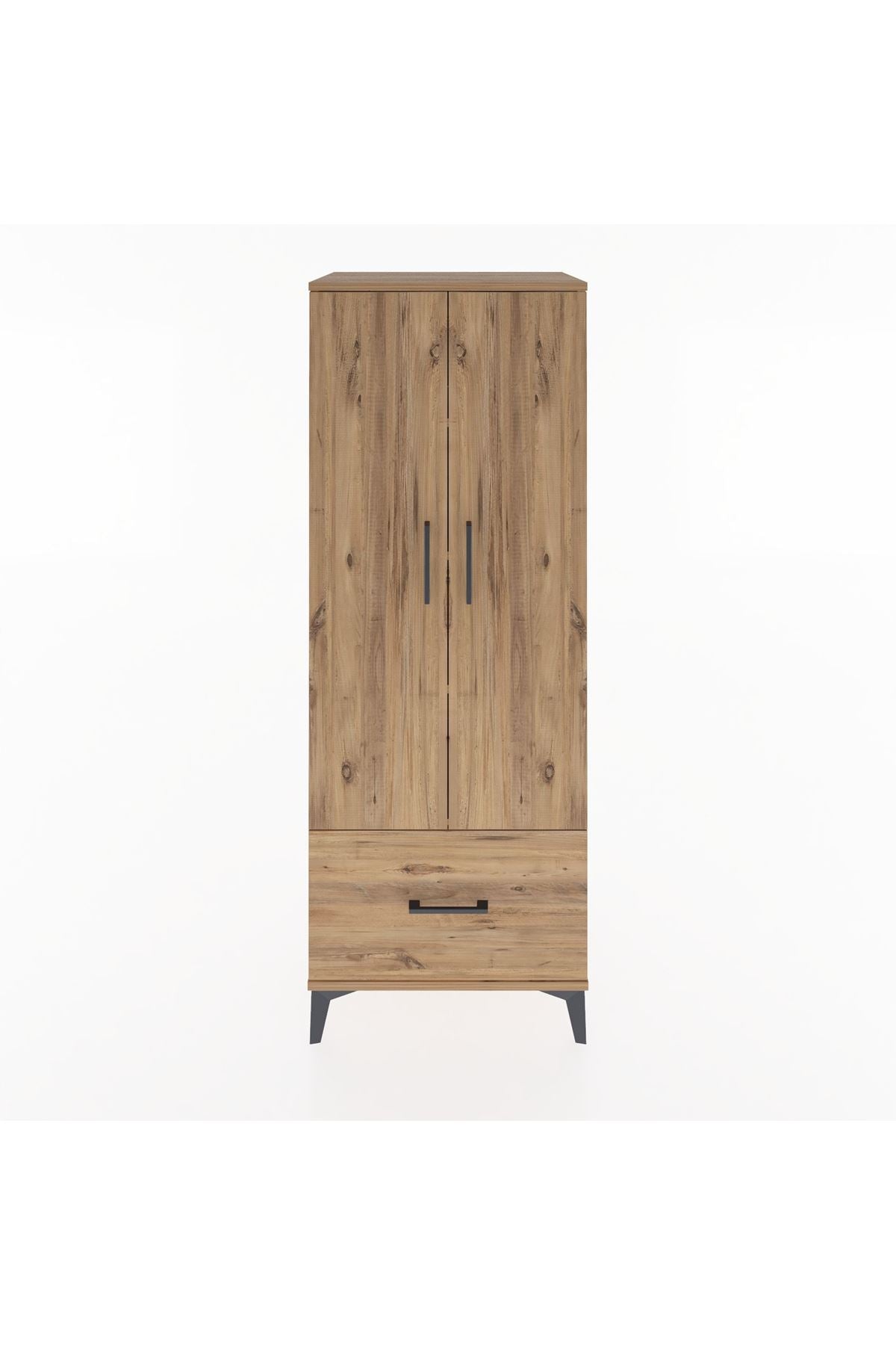 Hyperion Dolap 4 Raflı Tek Çekmeceli 2 Kapaklı 60x44x163 - S53M001V9B