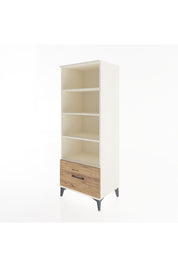 Hyperion Dolap 4 Raflı Tek Çekmeceli 60x44x163 - S53M002V3B
