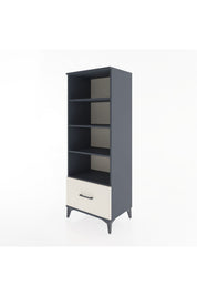 Hyperion Dolap 4 Raflı Tek Çekmeceli 60x44x163 - S53M002V4B