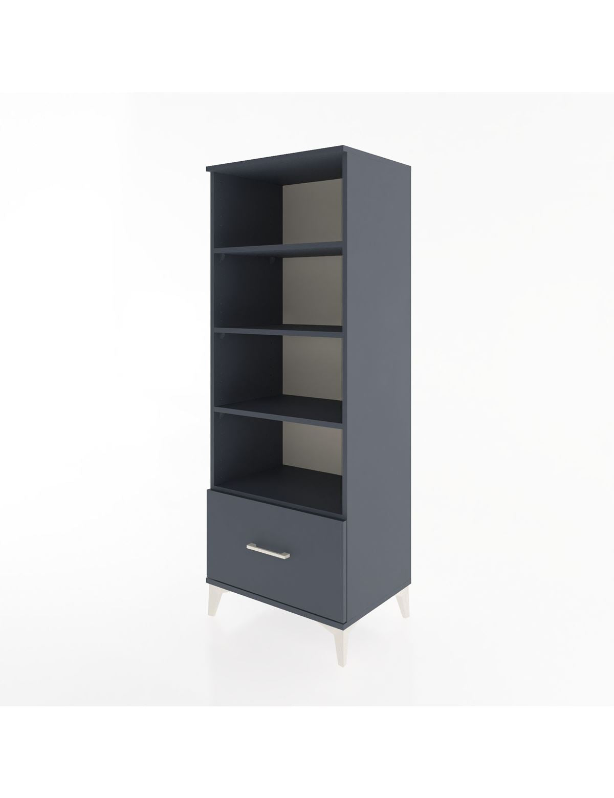 Hyperion Dolap 4 Raflı Tek Çekmeceli 60x44x163 - S53M002V5B