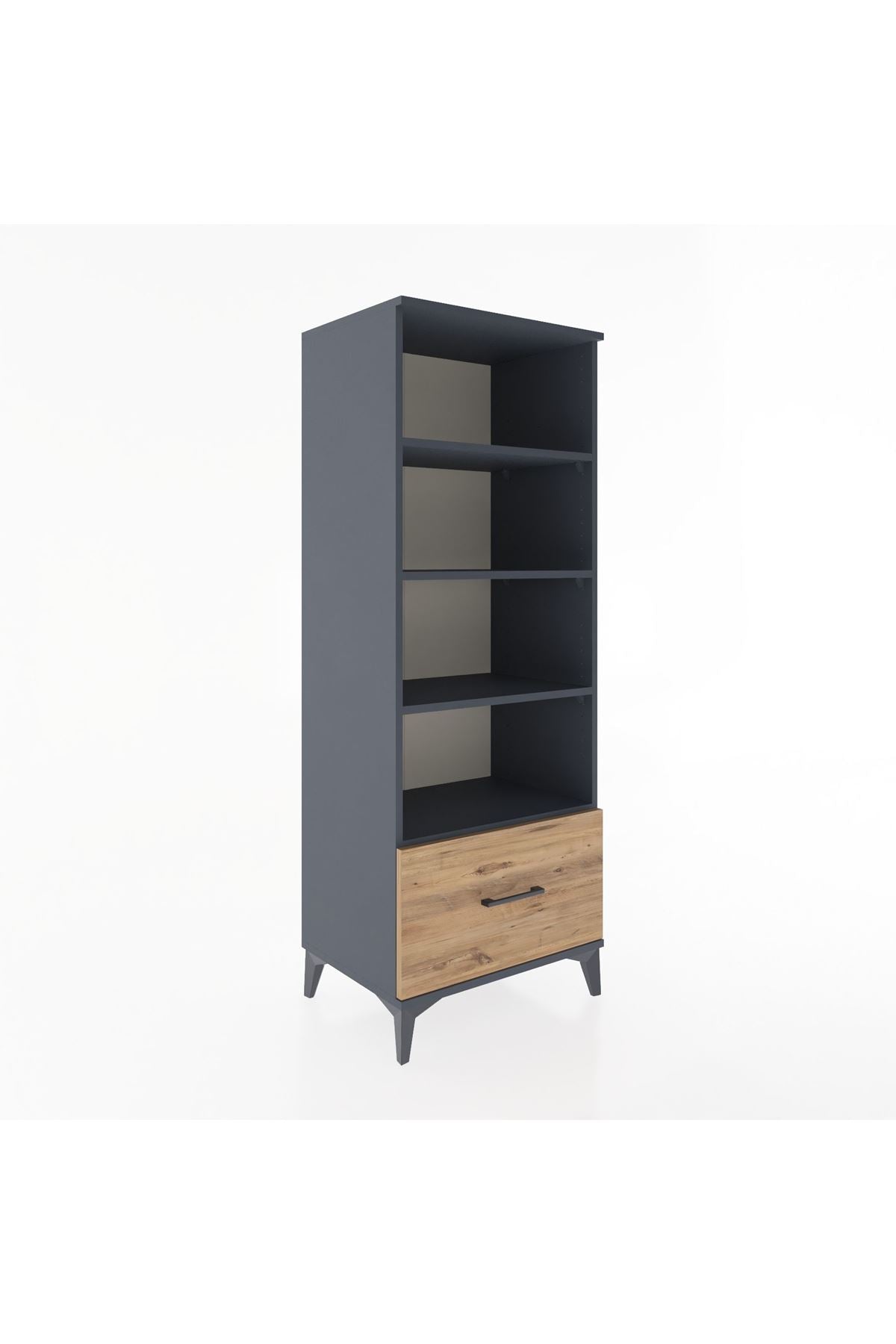 Hyperion Dolap 4 Raflı Tek Çekmeceli 60x44x163 - S53M002V6B