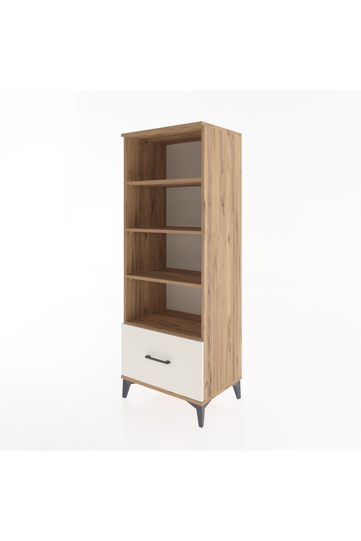 Hyperion Dolap 4 Raflı Tek Çekmeceli 60x44x163 - S53M002V7B