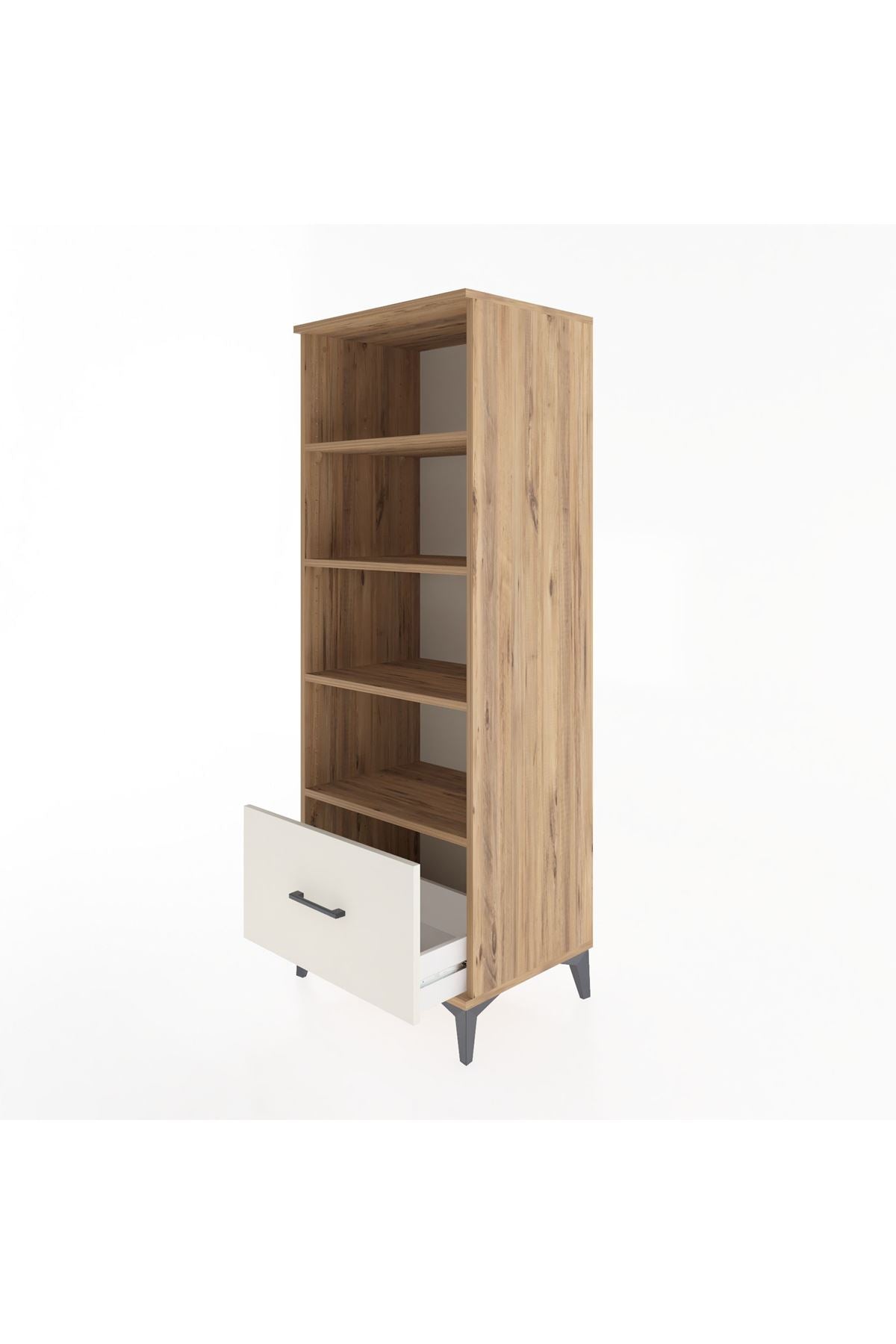 Hyperion Dolap 4 Raflı Tek Çekmeceli 60x44x163 - S53M002V7B
