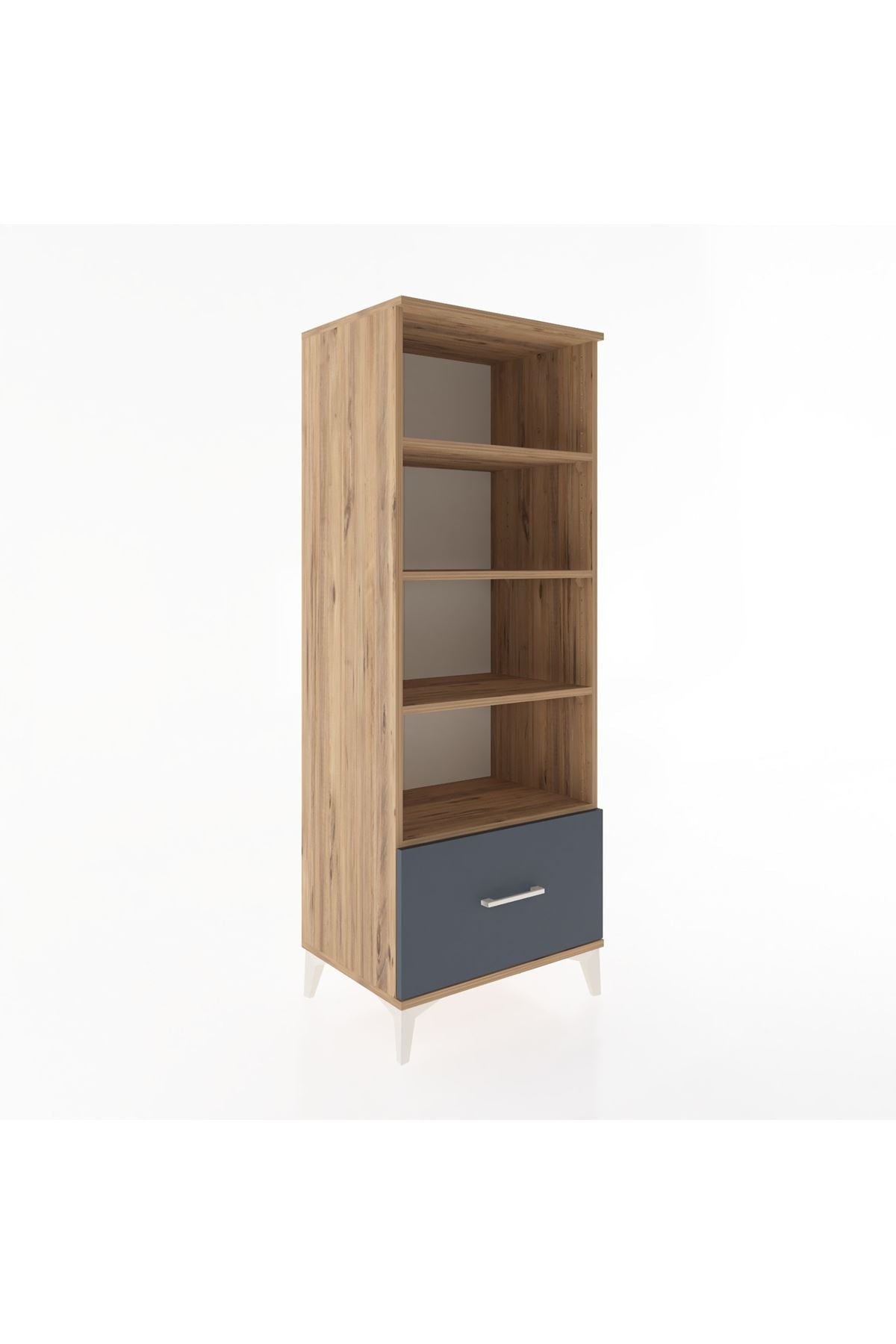 Hyperion Dolap 4 Raflı Tek Çekmeceli 60x44x163 - S53M002V8B