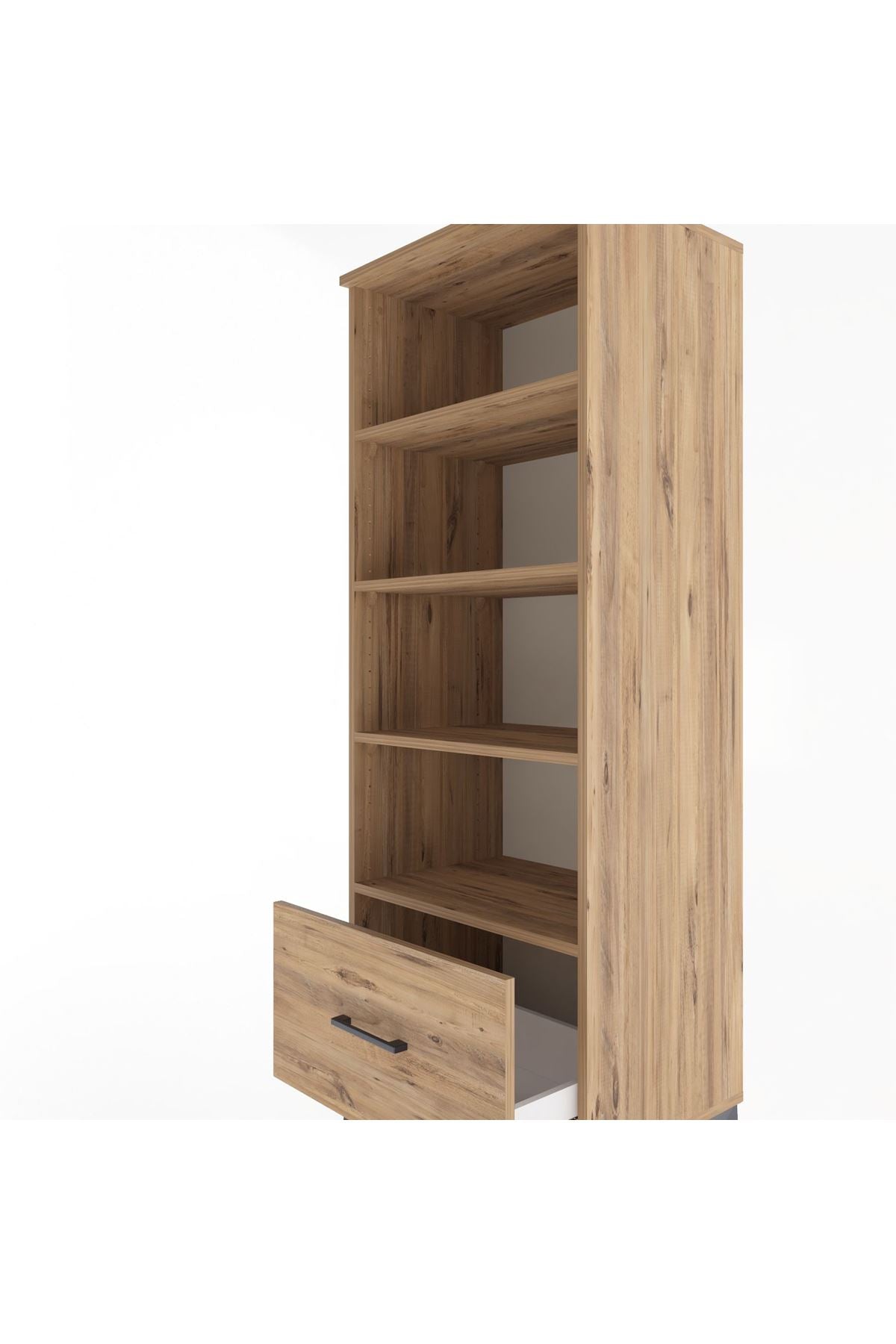 Hyperion Dolap 4 Raflı Tek Çekmeceli 60x44x163 - S53M002V9B