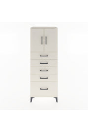 Hyperion Dolap 2 Raflı 5 Çekmeceli 2 Kapaklı 60x44x163 - S53M003V1B