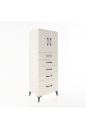 Hyperion Dolap 2 Raflı 5 Çekmeceli 2 Kapaklı 60x44x163 - S53M003V1B