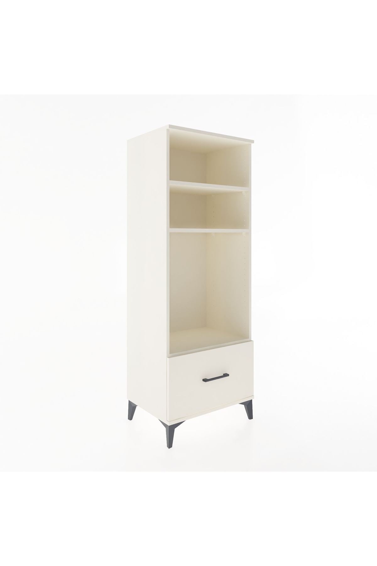Hyperion Dolap 3 Raflı Tek Çekmeceli 60x44x163 - S53M004V1B