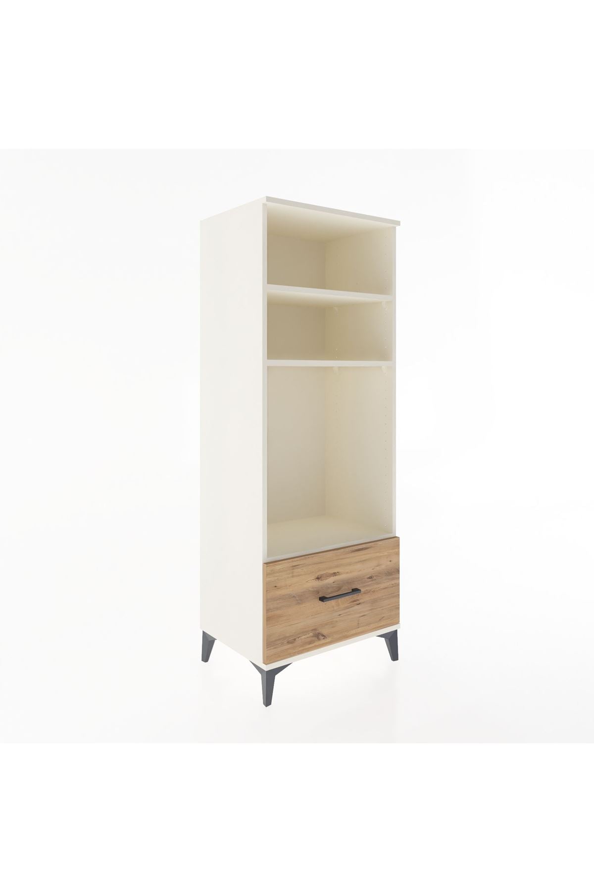 Hyperion Dolap 3 Raflı Tek Çekmeceli 60x44x163 - S53M004V3B