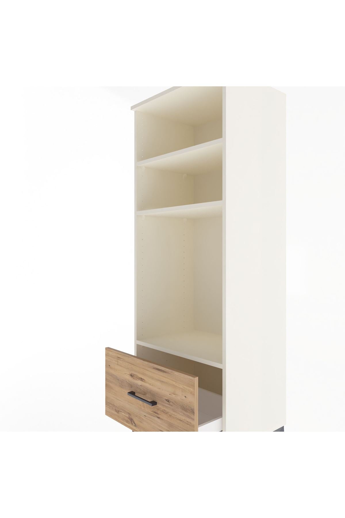 Hyperion Dolap 3 Raflı Tek Çekmeceli 60x44x163 - S53M004V3B