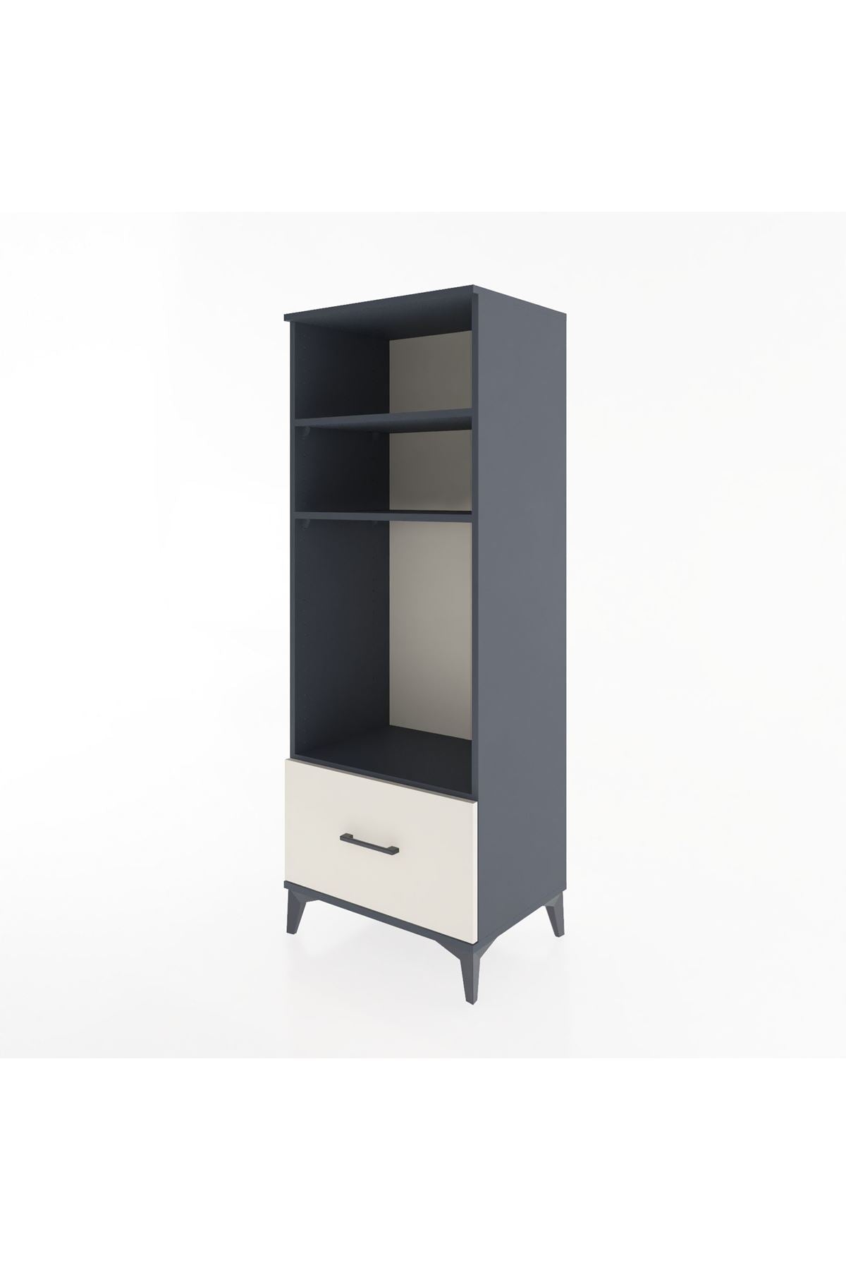 Hyperion Dolap 3 Raflı Tek Çekmeceli 60x44x163 - S53M004V4B