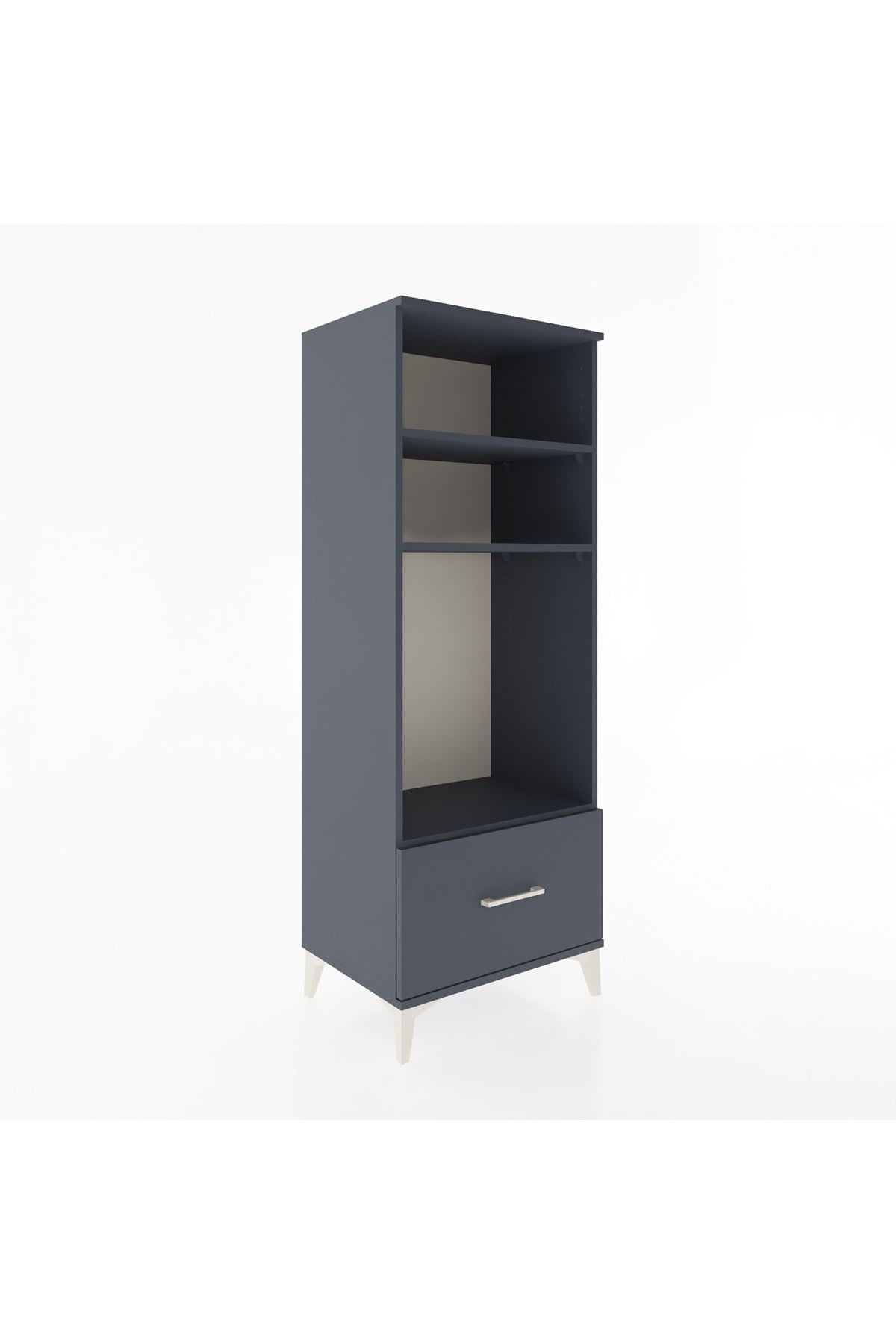 Hyperion Dolap 3 Raflı Tek Çekmeceli 60x44x163 - S53M004V5B