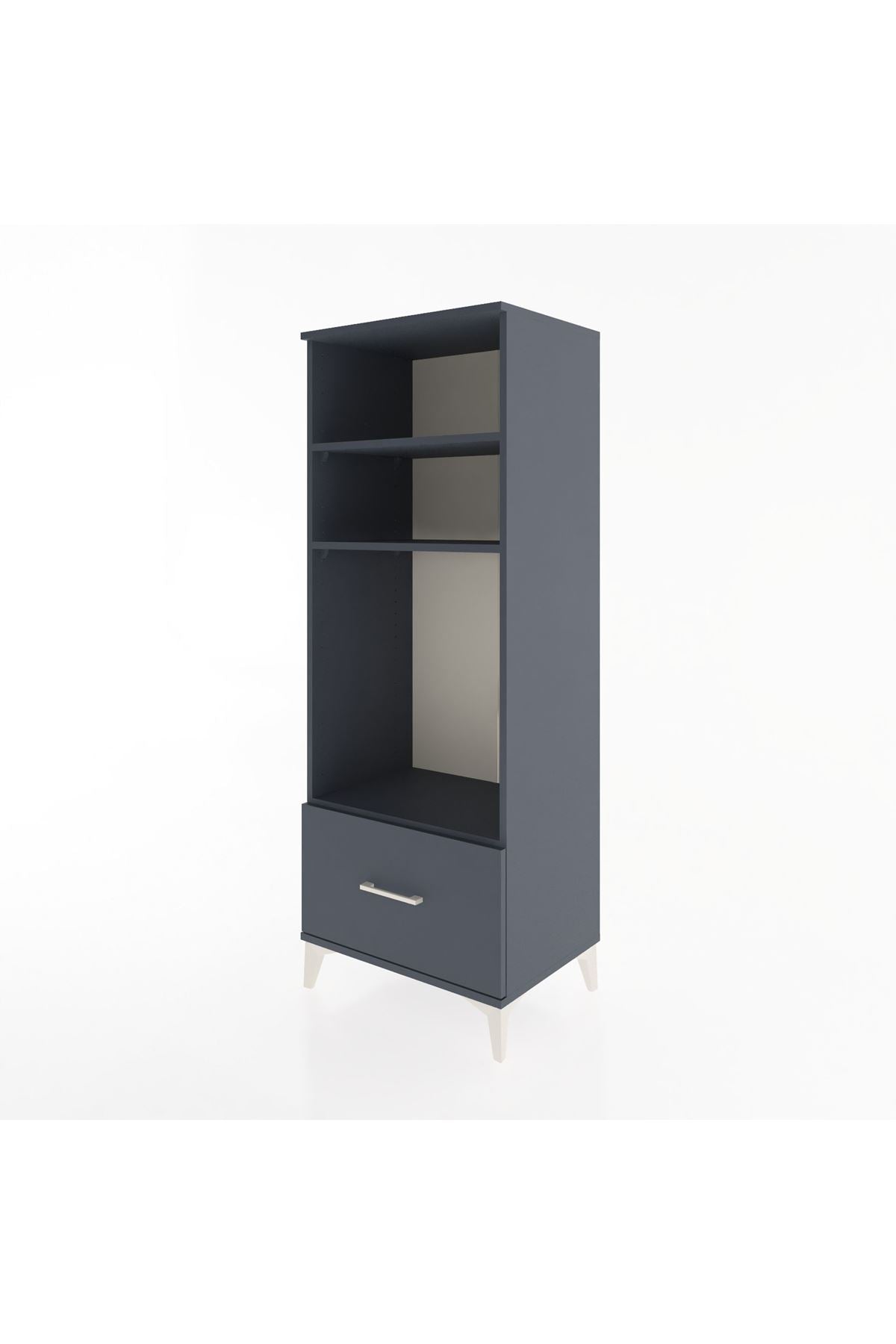 Hyperion Dolap 3 Raflı Tek Çekmeceli 60x44x163 - S53M004V5B