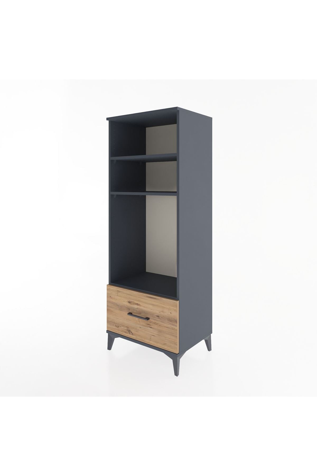 Hyperion Dolap 3 Raflı Tek Çekmeceli 60x44x163 - S53M004V6B