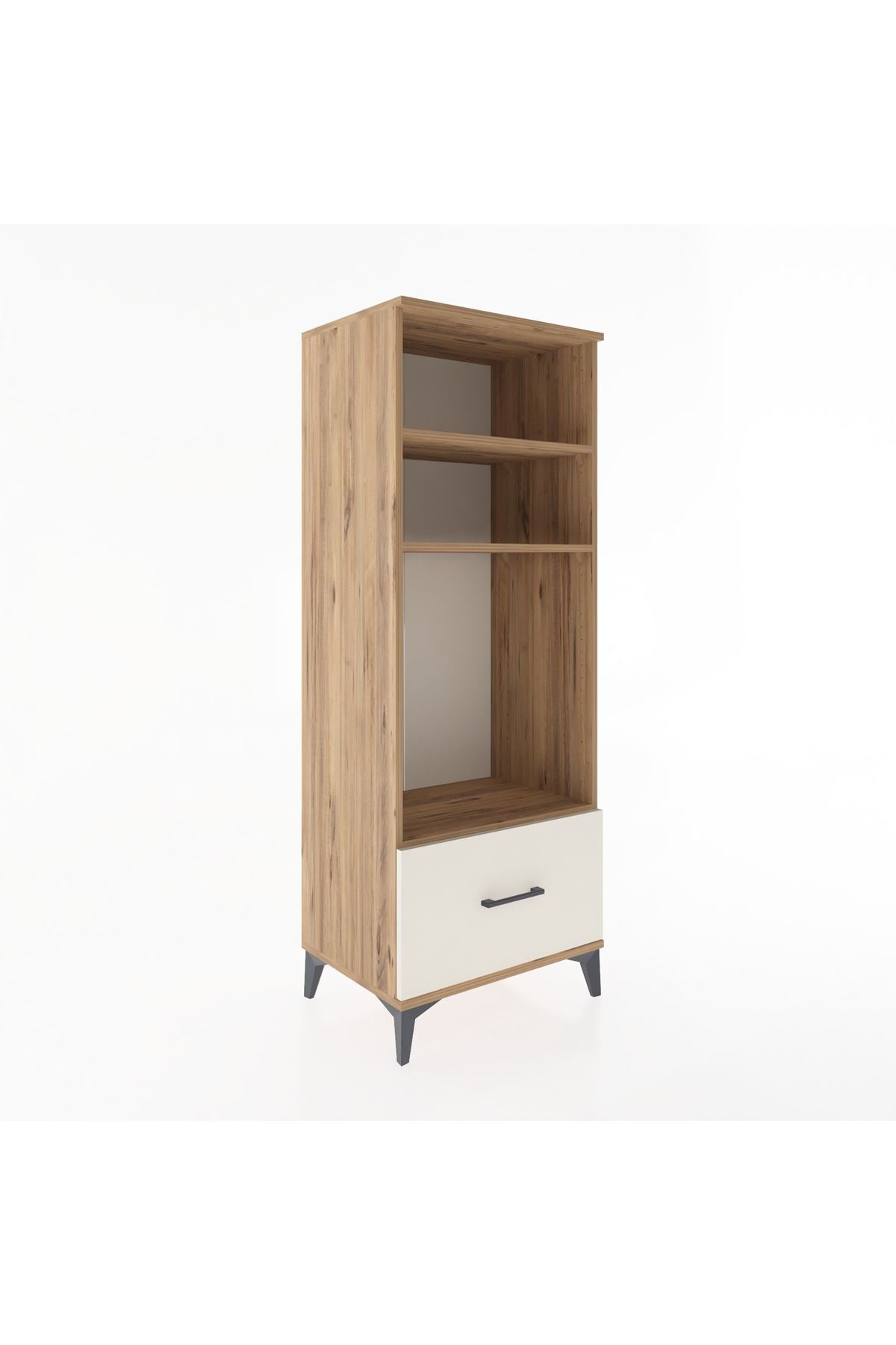 Hyperion Dolap 3 Raflı Tek Çekmeceli 60x44x163 - S53M004V7B